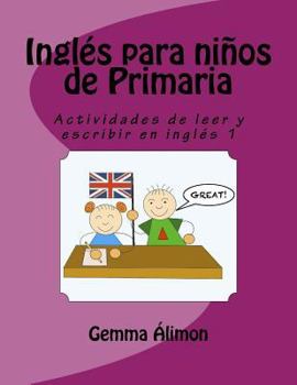 Paperback Inglés para niños de Primaria: Actividades de leer y escribir en inglés Book