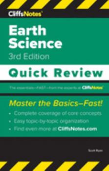 Paperback CliffsNotes Earth Science: Quick Review Book