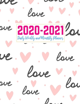 2020-2021 Daily Weekly and Monthly Planner: Pretty Two Year Jan 1, 2020 - Dec 31, 2021 Calendar Organizer and Appointment Schedule Agenda Journal for ... - 24 Months Planner - Creative AG 0013
