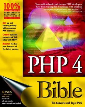 Paperback PHP 4 Bible Book