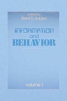 Hardcover Information and Behavior: Volume 1 Book