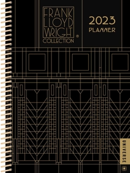 Calendar Frank Lloyd Wright 2023 Planner Calendar Book