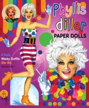 Paperback Phyllis Diller Paper Dolls Book