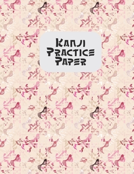 Kanji Practice Book: Japanese Lettering Practice Paper I Love Sushi