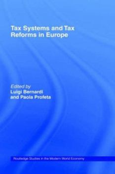 Hardcover Tax Systems and Tax Reforms in Europe Book