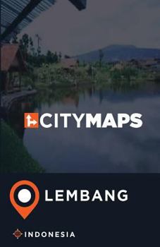 Paperback City Maps Lembang Indonesia Book