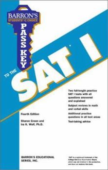 Paperback Pass Key to the SAT I Book
