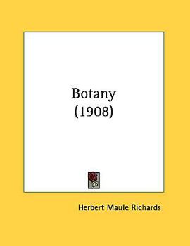 Hardcover Botany (1908) Book