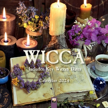 Calendar Wicca Wall Calendar 2024 (Art Calendar) Book