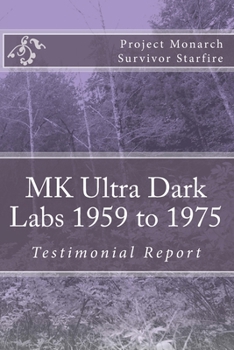 Paperback MK Ultra Dark Labs Book