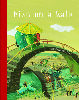 Hardcover Fish on a Walk Book