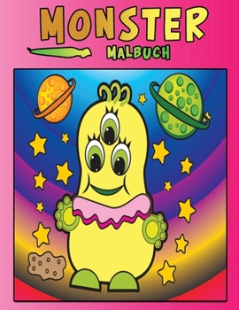 Paperback Monster Malbuch: Aktivitätsbuch für Kinder [German] Book