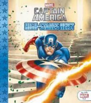 Hardcover My Little Marvel Book: Captain America: High-Stakes Heist Book