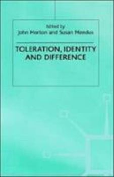 Hardcover Toleration, Identity and Difference Book