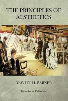 Paperback The Principles Of Aesthetics Book