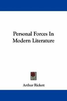 Paperback Personal Forces In Modern Literature Book