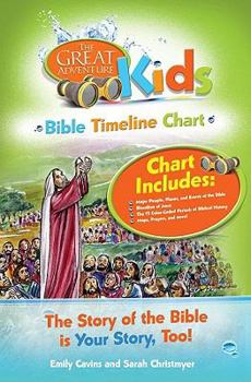 Paperback The Great Adventure Kids Bible Timeline Chart Book