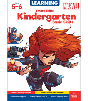 Paperback Smart Skills Kindergarten Basic Skills, Ages 5 - 6 Book