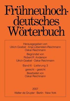 Perfect Paperback Frühneuhochdeutsches Wörterbuch (German Edition) [German] Book