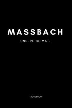 Paperback Ma?bach: Notizbuch, Notizblook, Notizheft, Notizen, Block, Planer - DIN A5, 120 Seiten - Liniert, Linien, Lined - Deine Stadt, [German] Book