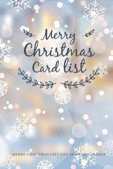 Christmas Card List : Christmas Card Address Book, Personalized Christmas Gift, Address Book Tracker for Holiday Card Mailings, (Christmas Card Record Book with a-Z Tabs) (Volume 6)