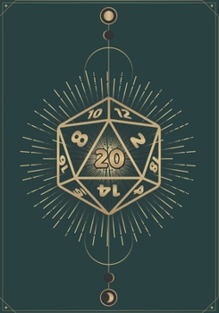 Paperback RPG Journal: Mixed Role Playing Gamer Paper (College Ruled, Graph, Hex): 20 Sided Dice Teal Book