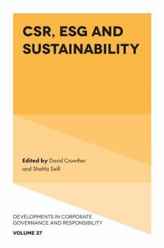 Hardcover Csr, Esg and Sustainability Book