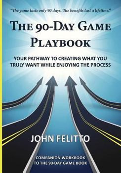 Paperback The 90-Day Game Playbook: Your Pathway to Creating What You Truly Want While Enjoying the Process Book