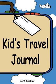 Paperback Kid's Travel Journal Book