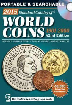 CD-ROM 2015 Standard Catalog of World Coins 1901-2000 Book