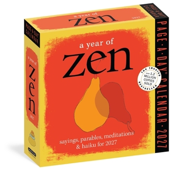 A Year of Zen Page-A-Day® Calendar 2027: Sayings, Parables, Meditations & Haiku for 2027