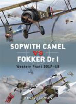 Paperback Sopwith Camel vs. Fokker Dr I: Western Front 1917-18 Book