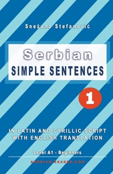 Paperback Serbian: Simple Sentences 1 Book