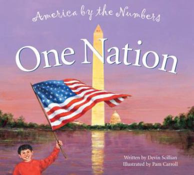 Paperback One Nation: America by the Numbers Book