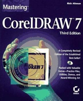 Paperback Mastering CorelDRAW 7 [With CDROM] Book