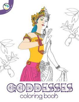 Paperback Goddesses Coloring Book