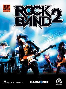 Paperback Rock Band 2: Easy Guitar with Notes and Tab Book