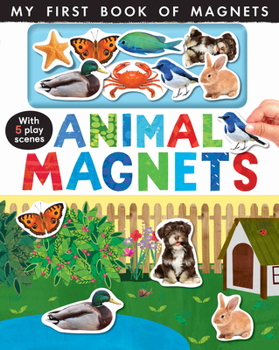 Board book Animal Magnets [With Magnets] Book
