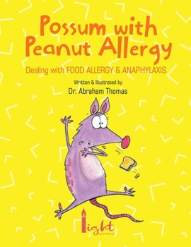 Paperback Possum with Peanut Allergy Book