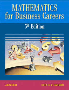 Paperback Mathematics for Business Careers [With CDROM] Book