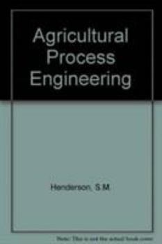 Hardcover Agricultural Process Engineering Book