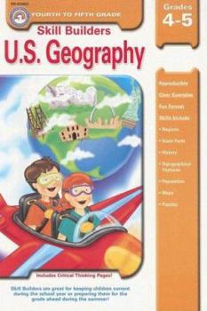 Paperback U.S. Geography: Grade 4-5 Book