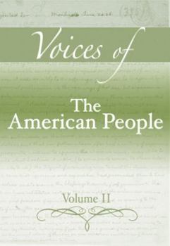 Paperback Voices of the American People, Volume 2 Book
