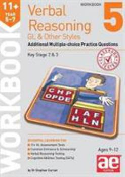 Paperback 11+ Verbal Reasoning Year 5-7 GL & Other Styles Workbook 5: Additional Multiple-choice Practice Questions Book