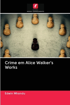 Paperback Crime em Alice Walker's Works [Portuguese] Book