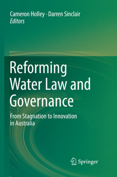 Paperback Reforming Water Law and Governance: From Stagnation to Innovation in Australia Book