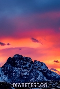 Diabetes Log: Blood Sugar Record Book For 2 Years Of Readings