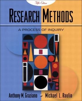 Hardcover Research Methods: A Process of Inquiry with Student Tutorial CD-ROM, Fifth Edition Book