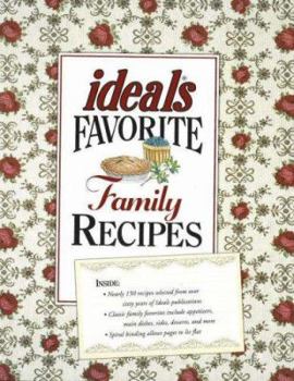 Spiral-bound Ideals Favorite Family Recipes Book