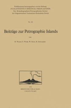 Paperback Beiträge Zur Petrographie Islands [German] Book